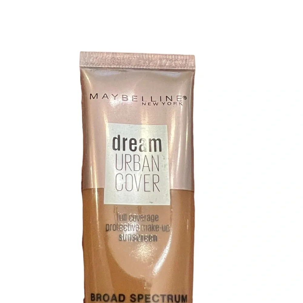 Maybelline Dream Urban Cover Full Coverage Makeup 348 Cafe Au Lait‎ 1 oz